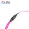 Polarity B 1M 8 Fiber OM4 MPO To LC Duplex Breakout Cable