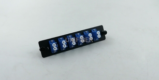 6 Port Fiber Adapter Module Single Mode Duplex LC/UPC
