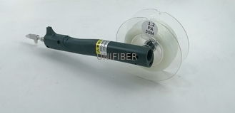 FTTH 1.2mm Nylon G657B3 Transparent Clear Invisible Transparent Optical Fiber