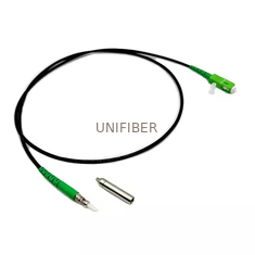 Pullable Pushable Fiber Optic Patch Cord SC/APC Pre-connectorized FTTH Drop Cable Pulling/Pushing through the wall
