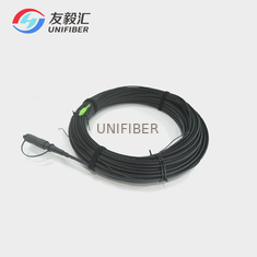 100FT SST-Drop Toneable 1F Outdoor Pre-connectorized Dielectric Flat Drop Cable G657A2 Optitap to SC/APC