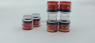 FTTH Air Blowing HDPE Micro Duct Straight Connector 7/10/12mm
