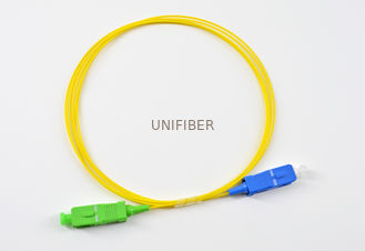 SC APC SC/UPC Single Mode Fiber Patch Cable G652D/G657A Simplex PVC/LSZH/OFNR