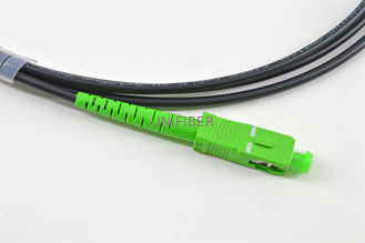 Customized Length SC SC Fiber Patch Cord Simplex / Duplex Single Mode Low Insertion Loss