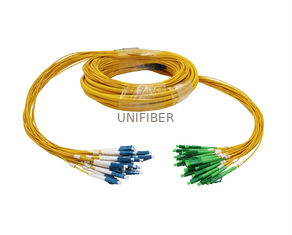 High Density Pre Terminated Fibre Cable 24 To 144 FO With LC/UPC LC/APC Connector