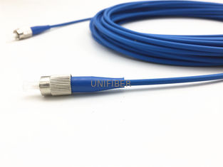 Stainless Steel Armored Fiber Optic Patch Cable FC-FC Simplex 3.0mm Crush Resistant