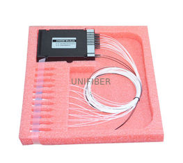 SC LC/UPC Wavelength Division Multiplexer Pigtailed ABS Module For Passsive Optical Networks