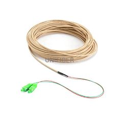 2 Core FTTH Drop Cable Single Mode Fiber Optical Pigtail