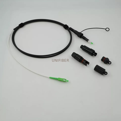 Pre Connectorized TW Hybrid Fast Connector IP Mini SC Optical H Connector Compatible