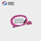 8 Fiber OM4 MPO To 4xLC Fiber Breakout Cable 3.0mm Diameter 5m Violet Color