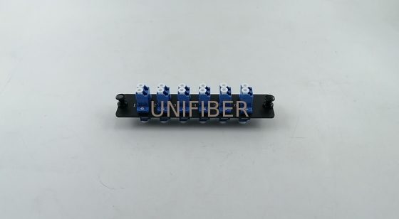 6 Port Fiber Adapter Module Single Mode Duplex LC/UPC