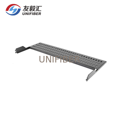 1U 192 Port Ultra HD Angled LC To LC Fiber Patch Panel With Foldable Cable Management