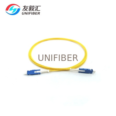 400G High Density SN to SN Fiber Optical Patch Cords  Single Mode G657A2 Duplex 1m
