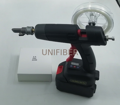 Single Mode ftth Adhesive Invisible Fiber Optic Drop Cable 0.9mm