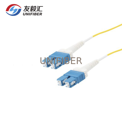 SC/UPC-SC/UPC Uniboot Fiber Patch Cable OS2 Single Mode 10m