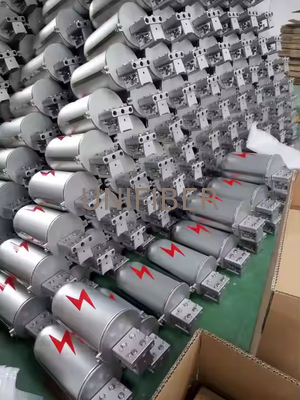 24/48/96/144 Core ADSS OPGW Metal Junction Box Aluminum Stainless Steel Joint Closure Splice Box