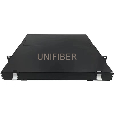 1U 144 fiber Ultra high density MPO fiber optic patch panel