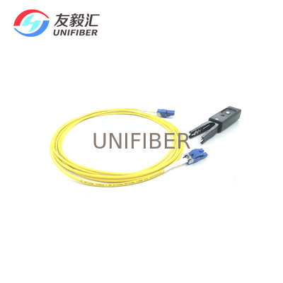 Single Mode Duplex LC to LC Light-Up Fiber Tracer Cable 3M