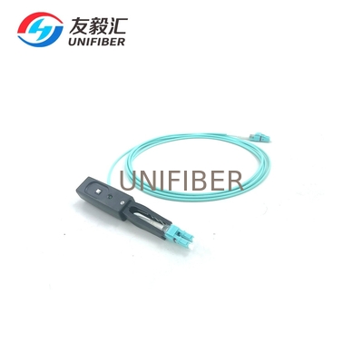 Uniboot LC to LC Duplex OM4 LED Light Traceable Fiber Patch Cable 3M