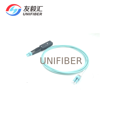 Uniboot LC to LC Duplex OM4 LED Light Traceable Fiber Patch Cable 3M