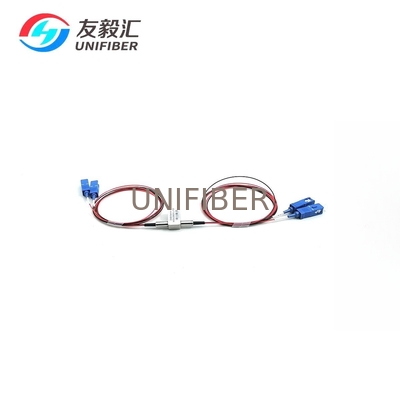 2x2 Bypass Mechanical Optical Switch 1310nm/1550nm No-Latching 3V SC/UPC