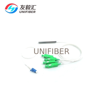 1x4 PM PLC Splitter 1310nm Slow Axis working SC/APC