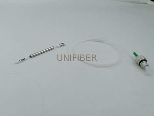 980/1550nm 1480/1550nm Ultra Compact Size 1x2 Single Mode Fused WDM Coupler 3.0*30mm