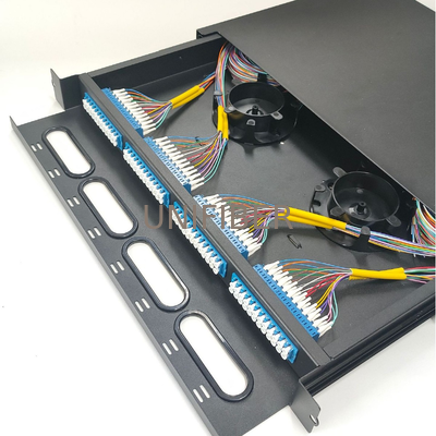 1U 19-inch 96 Ports LC Fiber Distribution Panel