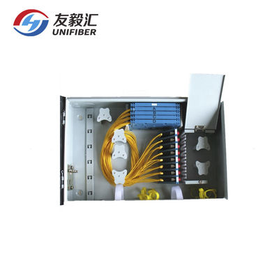 Wall Mounted 144 Core FTTH Fiber Optic Distribution Box IP65