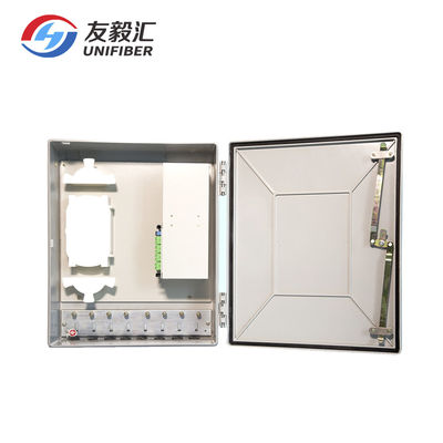 Wall Mounted 144 Core FTTH Fiber Optic Distribution Box IP65