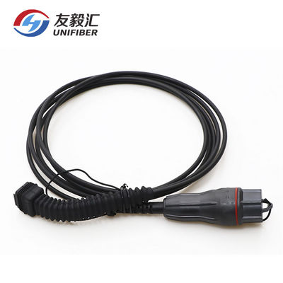 FTTA Fullaxs To NSN Boot 3m G657A1 Duplex LC Optic Cable