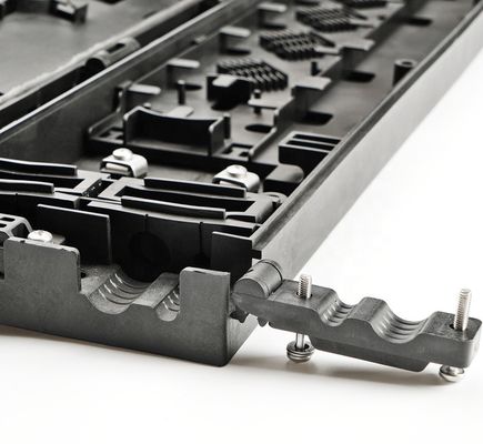 PP GF Hinged 48core Fiber Optic Splice Closure IP55