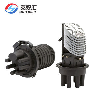 288 Core Dome Fiber Enclosure Heat Shrinkable Oval Cable Ports