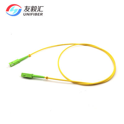 LSZH G657A2 Fiber Optic Patch Cord Simplex 3.0mm Single Mode SC APC