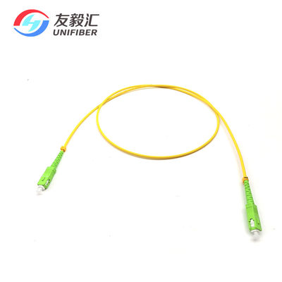 LSZH G657A2 Fiber Optic Patch Cord Simplex 3.0mm Single Mode SC APC