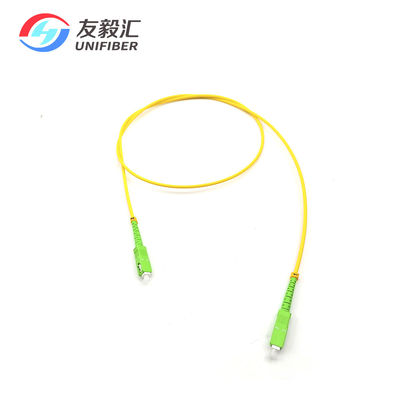 LSZH G657A2 Fiber Optic Patch Cord Simplex 3.0mm Single Mode SC APC