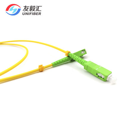 LSZH G657A2 Fiber Optic Patch Cord Simplex 3.0mm Single Mode SC APC