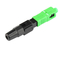 No Epoxy SC APC Fiber Optic Connectors For FTTH Drop Cable