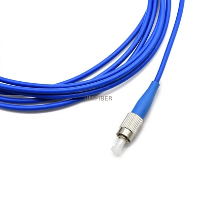 Rodent Resistant Armored Fiber Optic Patch Cord Single Mode Simplex 3.0mm FC/UPC-FC/UPC