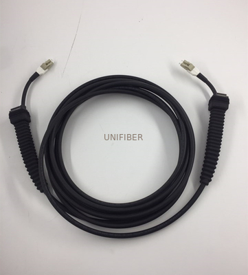 CPRI 7.0mm Outdoor Waterproof Patch Cord 2 Core Flexible Uniboot Duplex LC
