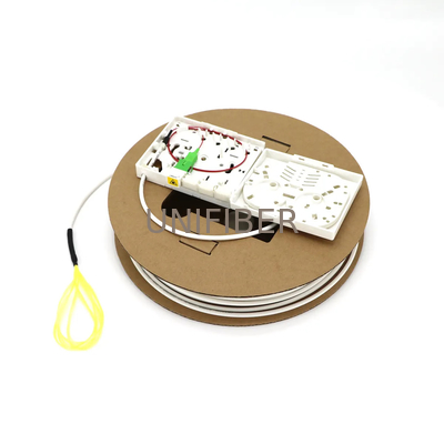 FTTH Τερματικό οπτικό δέκτη (PTO) 1 FO Drop Cable G657A2 SC APC 30m